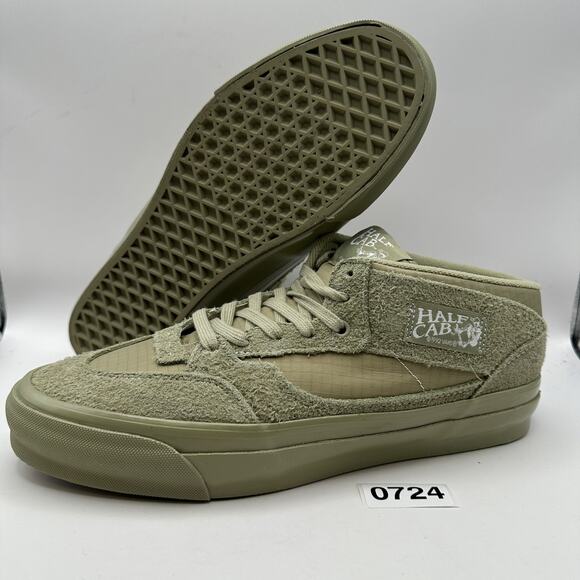 Vans Premium Half Cab 33 MEN\'S 10.5 Hairy Suede Pack - Elm Tan main image 6